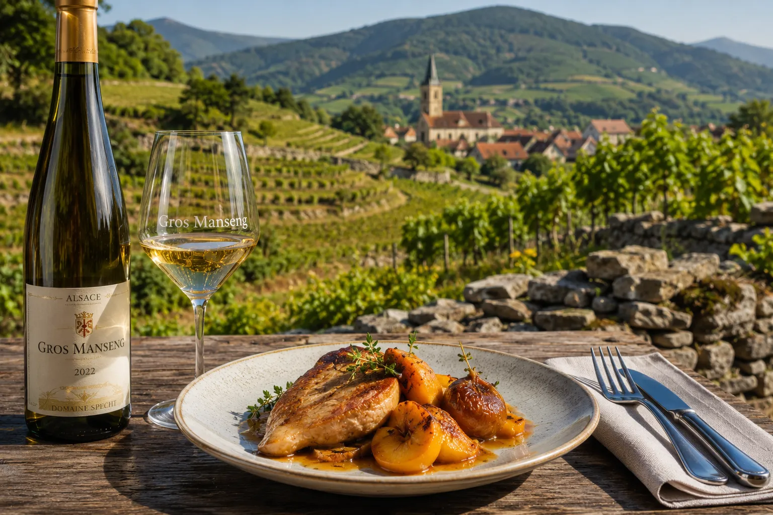 Accord mets-vin gros manseng : mes secrets pour sublimer ce cépage du Sud-Ouest
