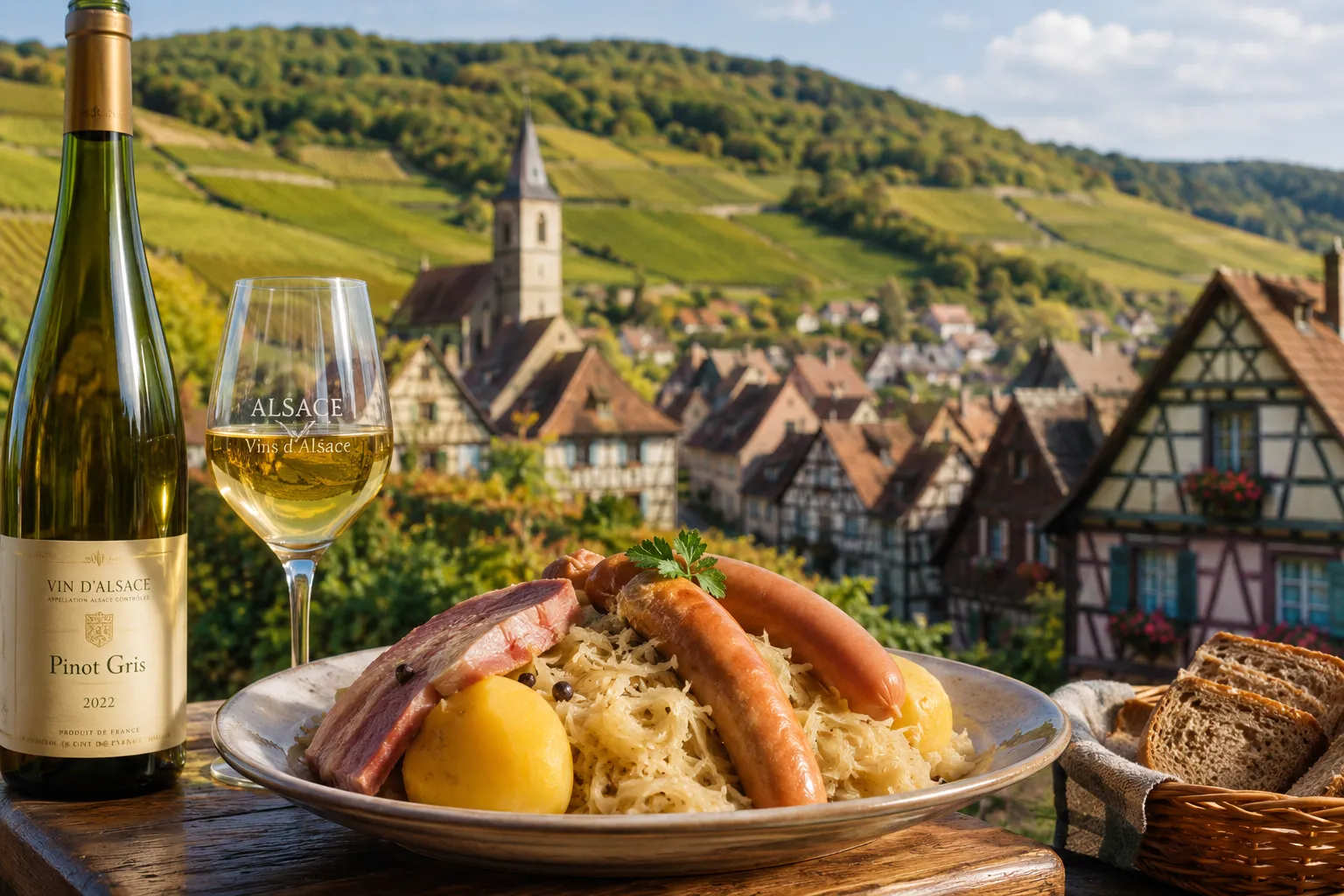 Quel plat avec un Pinot Gris d'Alsace ? 20+ accords gourmands testés