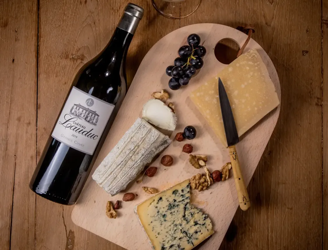 Visite accords vins et fromages - Château Lauduc